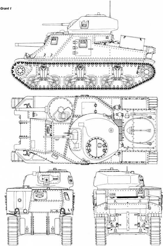 Иллюстрация к книге — «Трехэтажный» американец Сталина. Танк М3 «Генерал Ли» / «Генерал Грант» [i_121.jpg]