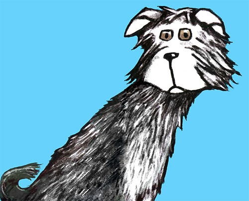 Иллюстрация к книге — Я всего лишь собака [i_001.jpg]