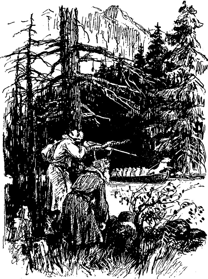 Иллюстрация к книге — Город и лес у моря [i_039.jpg]