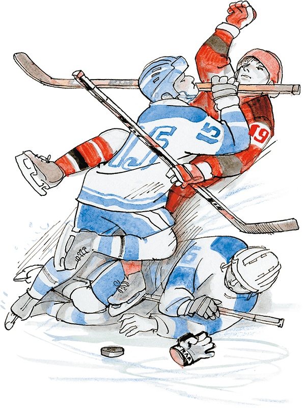 Иллюстрация к книге — «Стрижи» на льду [i_048.jpg]