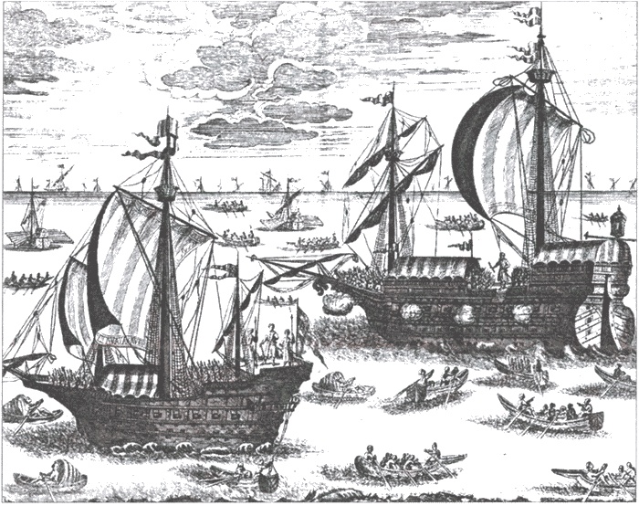 Иллюстрация к книге — За три моря за зипунами [i_031.jpg]