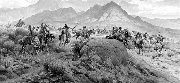 Иллюстрация к книге — Завоевание Дикого Запада. «Хороший индеец – мертвый индеец» [i_002.jpg]