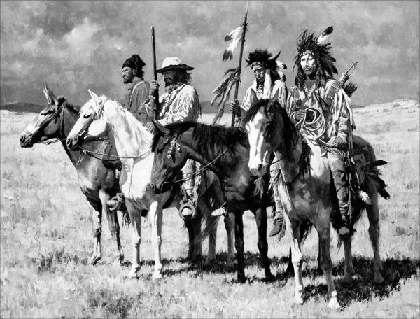 Иллюстрация к книге — Завоевание Дикого Запада. «Хороший индеец – мертвый индеец» [i_005.jpg]