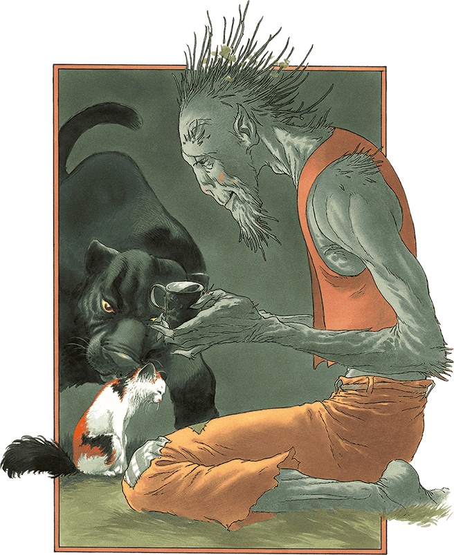 Иллюстрация к книге — Кошки Дремучего леса [i_067.jpg]