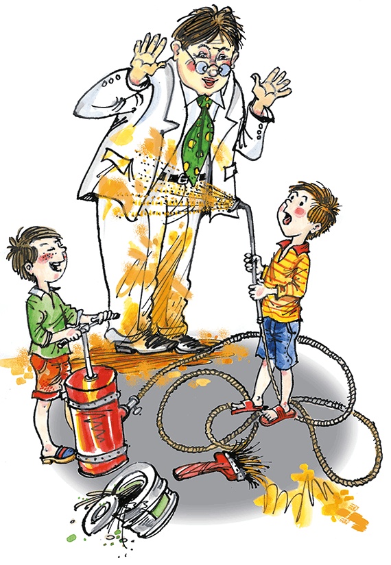 Иллюстрация к книге — Самые смешные Денискины рассказы [i_009.jpg]