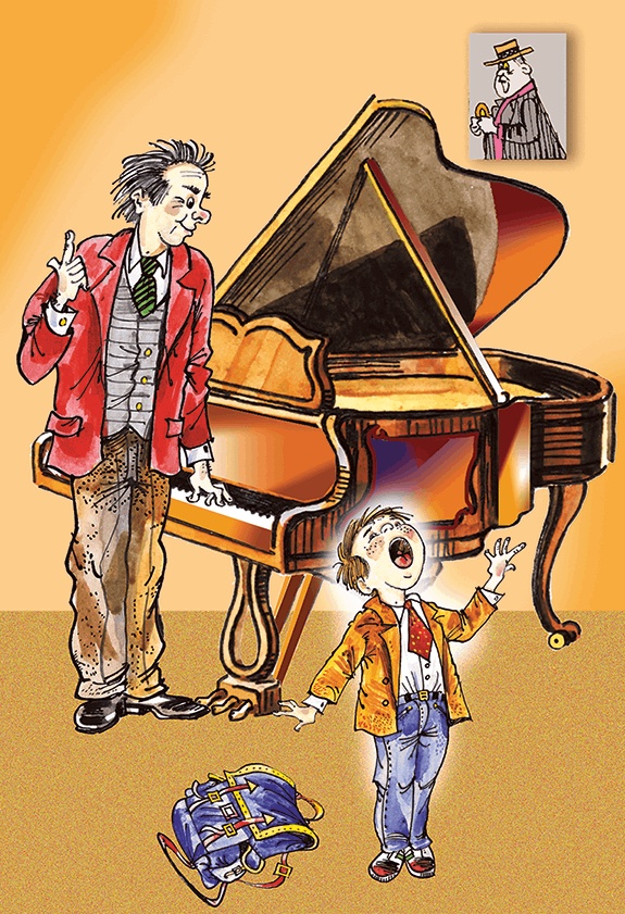 Иллюстрация к книге — Самые смешные Денискины рассказы [i_011.jpg]