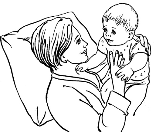 Иллюстрация к книге — Я мама первый год. Книга о счастливом материнстве [i_393.jpg]