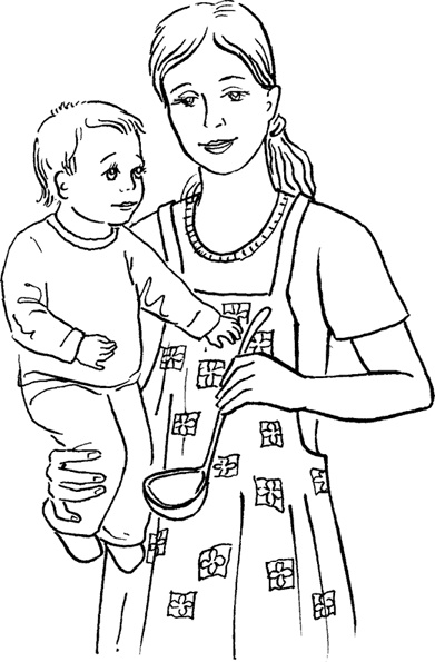 Иллюстрация к книге — Я мама первый год. Книга о счастливом материнстве [i_405.jpg]