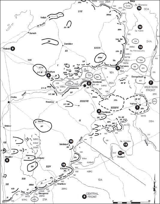 Иллюстрация к книге — Крах плана &quot;Барбаросса&quot;. Противостояние под Смоленском. Том 1 [i_031.jpg]