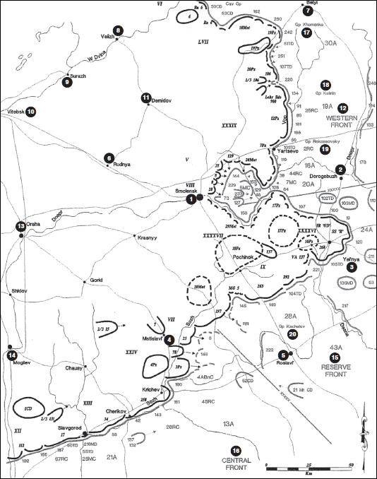 Иллюстрация к книге — Крах плана &quot;Барбаросса&quot;. Противостояние под Смоленском. Том 1 [i_035.jpg]