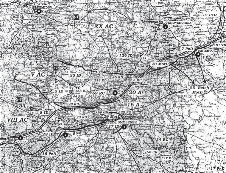 Иллюстрация к книге — Крах плана &quot;Барбаросса&quot;. Противостояние под Смоленском. Том 1 [i_036.jpg]