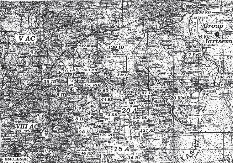 Иллюстрация к книге — Крах плана &quot;Барбаросса&quot;. Противостояние под Смоленском. Том 1 [i_058.jpg]