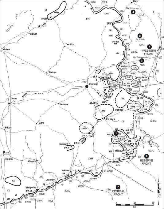 Иллюстрация к книге — Крах плана &quot;Барбаросса&quot;. Противостояние под Смоленском. Том 1 [i_061.jpg]