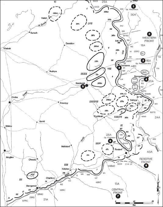 Иллюстрация к книге — Крах плана &quot;Барбаросса&quot;. Противостояние под Смоленском. Том 1 [i_065.jpg]