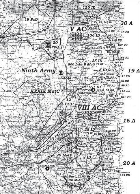 Иллюстрация к книге — Крах плана &quot;Барбаросса&quot;. Противостояние под Смоленском. Том 1 [i_087.jpg]