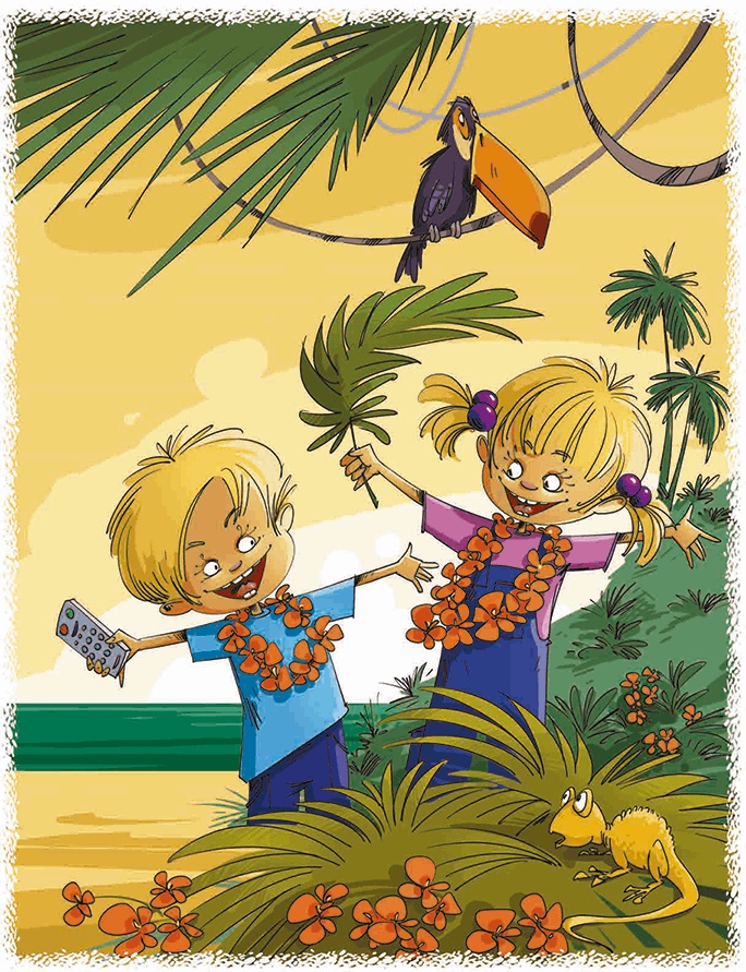 Иллюстрация к книге — Волшебный телевизор &quot;Хитутучи&quot; [i_001.jpg]