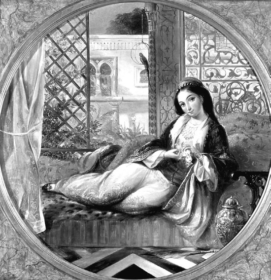 Иллюстрация к книге — Наложницы. Тайная жизнь восточного гарема [i_004.jpg]