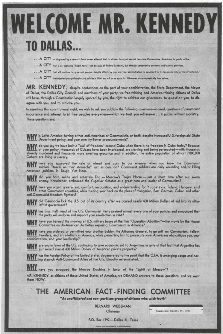 Иллюстрация к книге — Анатомия убийства. Гибель Джона Кеннеди. Тайны следствия [i_024.jpg]