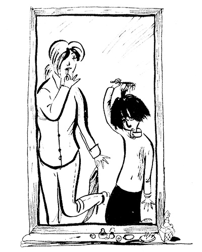 Иллюстрация к книге — Моя мама любит художника [i_009.jpg]