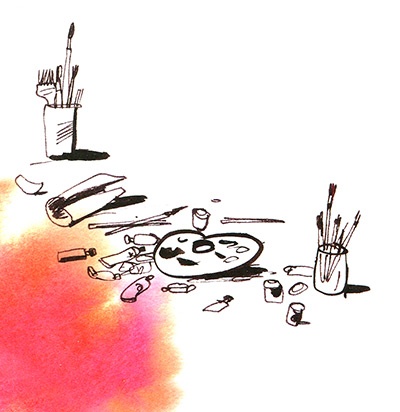 Иллюстрация к книге — Моя мама любит художника [i_023.jpg]