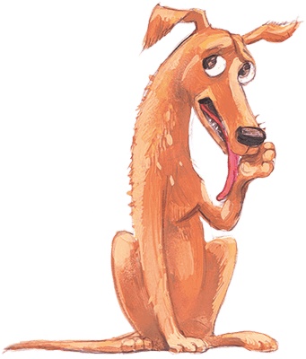 Иллюстрация к книге — Щенок Питер и несгрызаемая кость [i_041.jpg]