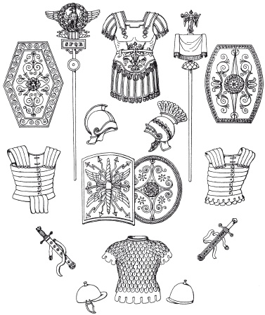 Иллюстрация к книге — Эволюция оружия. От каменной дубинки до гаубицы [i_041.jpg]