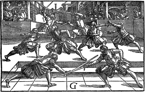 Иллюстрация к книге — Школы и мастера фехтования. Благородное искусство владения клинком [i_045.jpg]