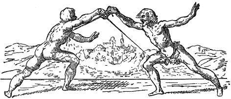 Иллюстрация к книге — Школы и мастера фехтования. Благородное искусство владения клинком [i_070.jpg]