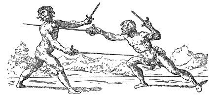 Иллюстрация к книге — Школы и мастера фехтования. Благородное искусство владения клинком [i_076.jpg]