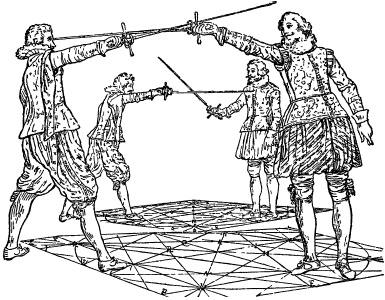 Иллюстрация к книге — Школы и мастера фехтования. Благородное искусство владения клинком [i_083.jpg]