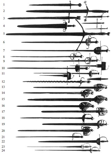 Иллюстрация к книге — Школы и мастера фехтования. Благородное искусство владения клинком [i_153.jpg]