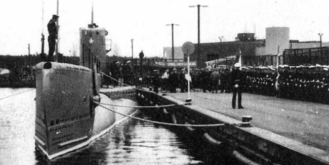 Иллюстрация к книге — Иностранные подводные лодки в составе ВМФ СССР [i_083.jpg]