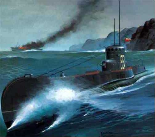 Иллюстрация к книге — Иностранные подводные лодки в составе ВМФ СССР [i_095.jpg]