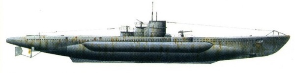 Иллюстрация к книге — Иностранные подводные лодки в составе ВМФ СССР [i_114.jpg]