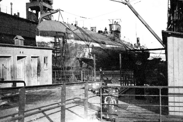 Иллюстрация к книге — Иностранные подводные лодки в составе ВМФ СССР [i_146.jpg]