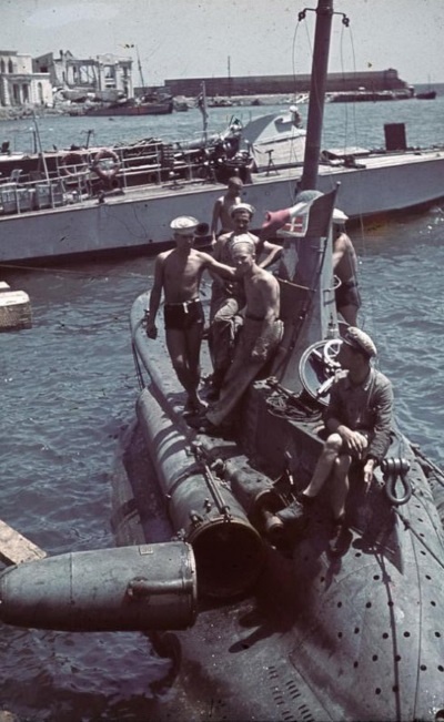 Иллюстрация к книге — Иностранные подводные лодки в составе ВМФ СССР [i_167.jpg]