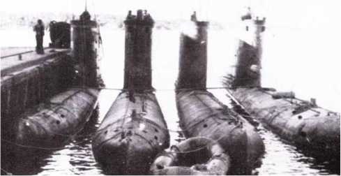 Иллюстрация к книге — Иностранные подводные лодки в составе ВМФ СССР [i_215.jpg]