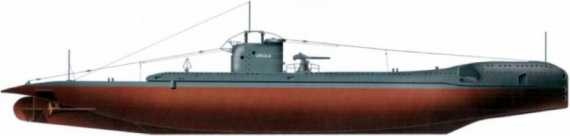 Иллюстрация к книге — Иностранные подводные лодки в составе ВМФ СССР [i_224.jpg]