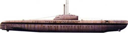 Иллюстрация к книге — Иностранные подводные лодки в составе ВМФ СССР [i_266.jpg]