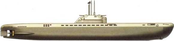 Иллюстрация к книге — Иностранные подводные лодки в составе ВМФ СССР [i_268.jpg]