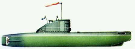 Иллюстрация к книге — Иностранные подводные лодки в составе ВМФ СССР [i_271.jpg]