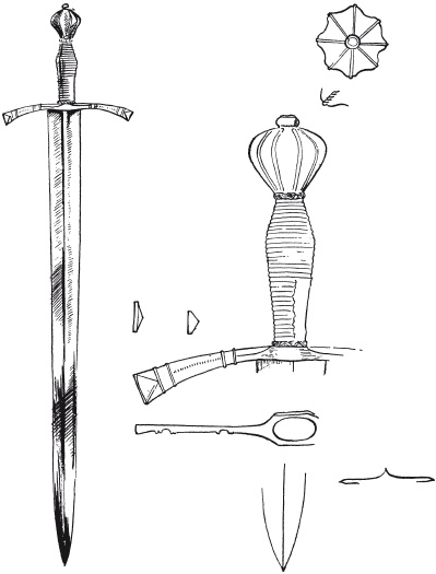 Иллюстрация к книге — Меч в век рыцарства. Классификация, типология, описание [i_174.jpg]