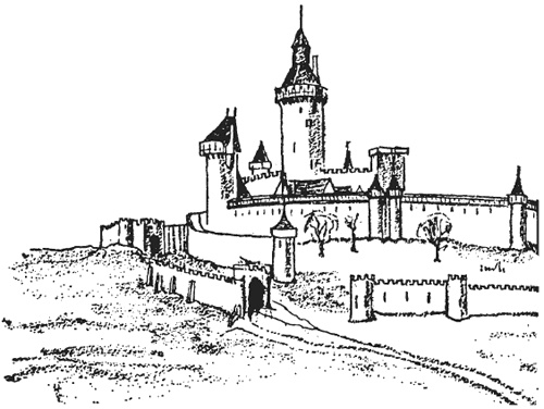 Иллюстрация к книге — Рыцарь и его замок. Средневековые крепости и осадные сооружения [i_003.jpg]