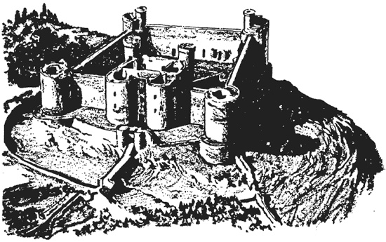 Иллюстрация к книге — Рыцарь и его замок. Средневековые крепости и осадные сооружения [i_021.jpg]