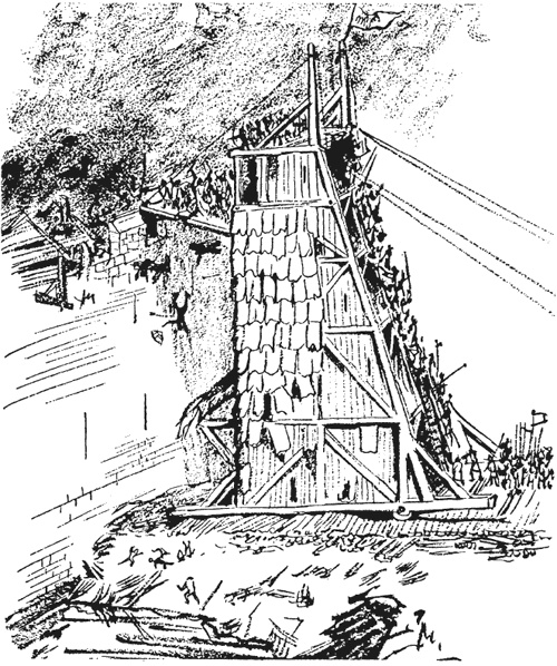 Иллюстрация к книге — Рыцарь и его замок. Средневековые крепости и осадные сооружения [i_027.jpg]