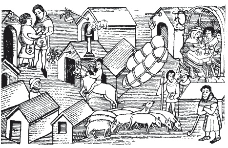 Иллюстрация к книге — Европа в Средние века. Быт, религия, культура [_055.jpg]