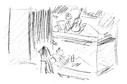 Иллюстрация к книге — Вишенка на торте. Приключения семейки из Шербура [i_016.jpg]