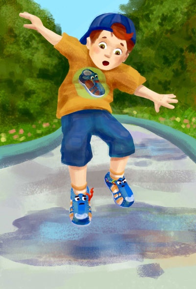 Иллюстрация к книге — Приключения сандалика Левика [i_004.jpg]