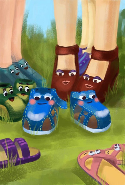 Иллюстрация к книге — Приключения сандалика Левика [i_005.jpg]