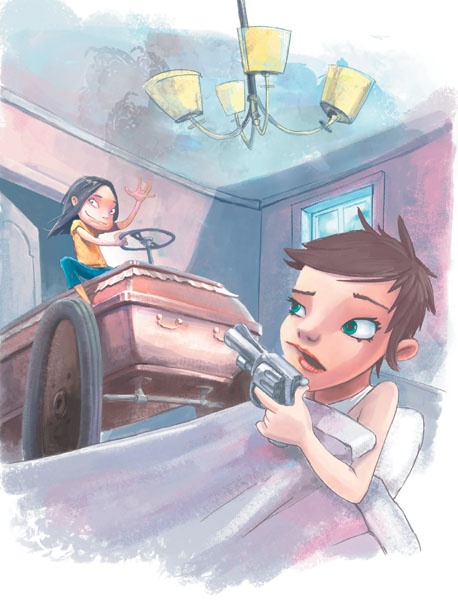 Иллюстрация к книге — Призрак соседнего дома, или 44 приключения Тамарочки Павловны [_18.jpg]